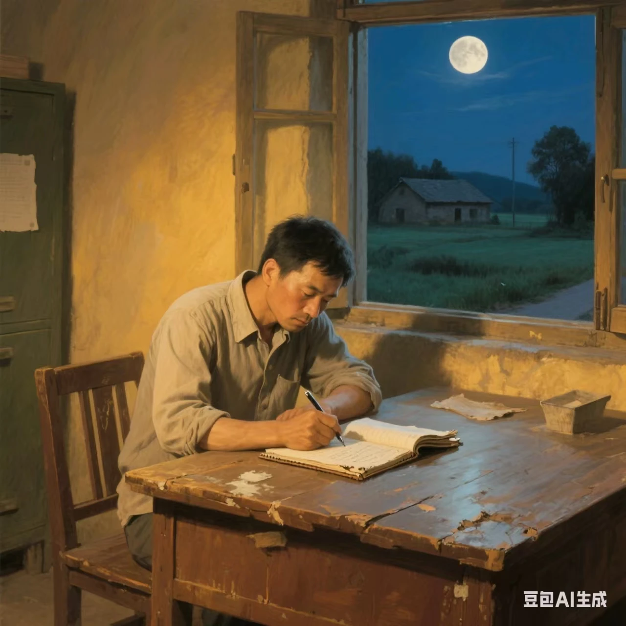 驻村干部的笔记本-诗榜