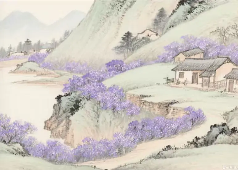 七绝·高山紫藤-诗榜