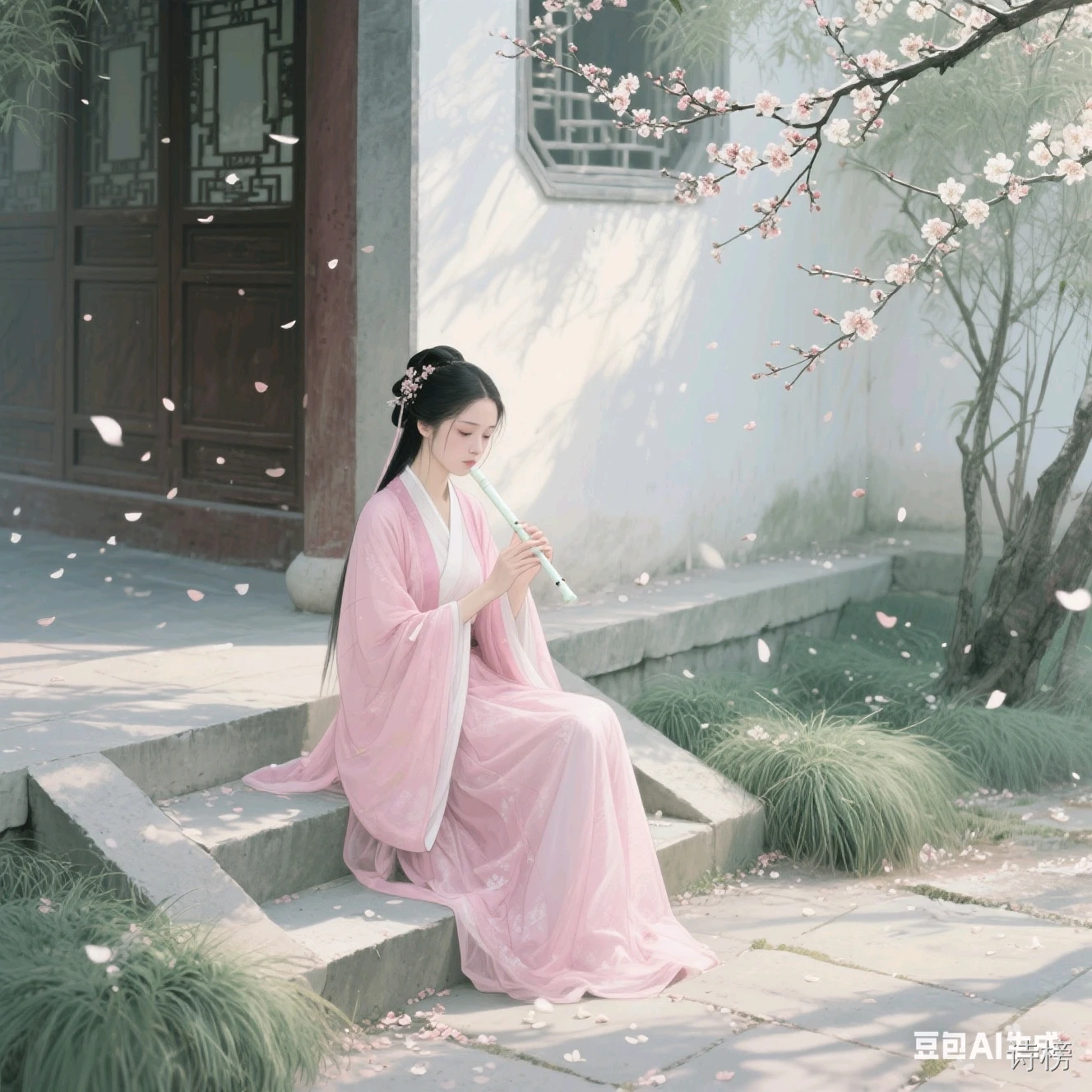 图片[1]-七律 梅花落-诗榜