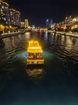 图片[1]-夜游天津古文化街-诗榜